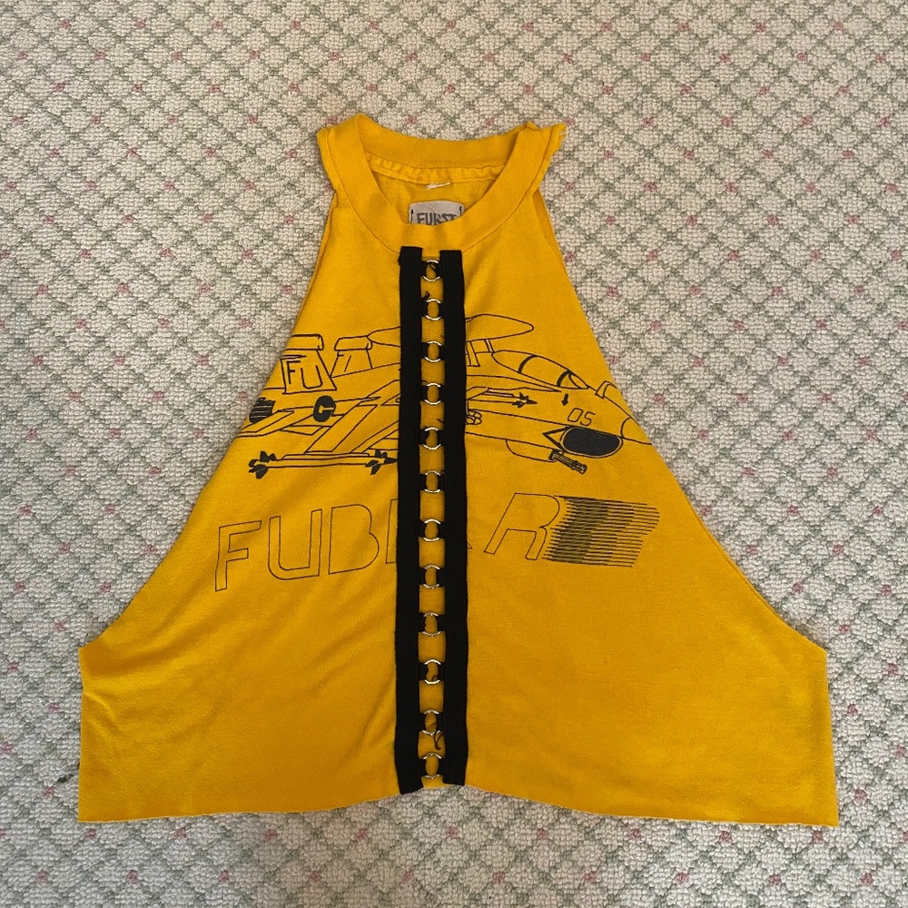 LF low cut sleeve, orange, xs